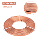 BENECREAT 10m (32FT) 5mm Wide Flat Jewelry Craft Wire 18 Gauge Aluminum Wire for Bezel AW-BC0003-04A-B-2