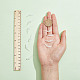 Gorgecraft 10 pièces pointe inclinée à placer unique stylo diamant peinture foret pointes de stylo têtes de stylo de remplacement en plastique blanc outils pour accessoires de stylo de peinture diamant FIND-GF0003-44-3