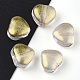 Perle di vetro verniciate a spruzzo trasparente GLAA-N035-02-D01-2