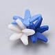 Ручной полимерные глины цветок бусины CLAY-S089-15A-1