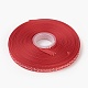 バレンタインデーのギフトボックスパッケージグログランリボン  赤い水玉のリボン  斜線上の3点  幅約3/8インチ（10mm）  50ヤード/ロール（45.72メートル/ロール） RC10mm-26-2