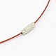 201 Stainless Steel Wire Necklace Cord TWIR-SW001-2-2