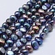 Natural Cultured Freshwater Pearl Beads Strands PEAR-K004-13A-01-1