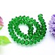 Faceted Cone Imitation Austrian Crystal Bead Strands G-M187-10mm-15A-2