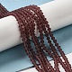Имитировать нити бус из матового стекла из австрийского хрусталя EGLA-A039-T4mm-MD05-4