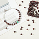 Olycraft Natural Garnet Beads Strands G-OC0001-25-6mm-4