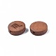 Laser Engraved Wood Beads WOOD-S053-53A-3