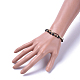 Bracelets en cuir de vachette BJEW-JB04494-02-4