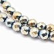 Electroplate Non-magnetic Synthetic Hematite Beads Strands X-G-L486-C-19-2