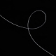 ナイロンワイヤー  釣り糸  ビーズスレッド  ホワイト  直径約0.3mm  約87.48ヤード（80m）/ロール X-NWIR-R0.3MM-4