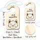 Wood Baby Closet Size Dividers AJEW-WH0352-009-2