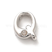 Стойки обшивки латунь кубического циркония бусы KK-L210-008P-Q