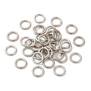 Сплав закрыт кольца прыжок KK-WH0052-05A-P