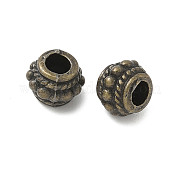 Сплавочные овальные бусины тибетского стиля  FIND-F012-06AB