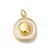 Латунь эмаль подвески KK-Q098-28G-B