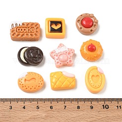 Undurchsichtige Decoden-Cabochons aus Kunstharzimitat für Lebensmittel&nbsp;CRES-H002-01B