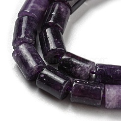 Fili di perle di pietra mica naturale di lepidolite / viola&nbsp;G-Q1008-A13