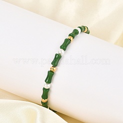 Bracelets de perles en acier inoxydable 304 pour femmes&nbsp;BJEW-M056-08G-03