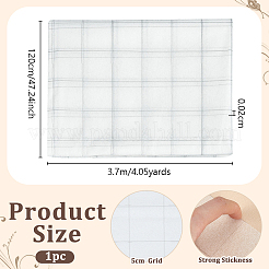 Ruban adhésif en tissu non tissé à grille de 5 cm&nbsp;DIY-WH0816-188D