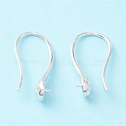 Crochets d'oreilles en 925 argent sterling&nbsp;STER-P047-02S