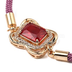 12 pz 12 colori braccialetti in poliestere&nbsp;BJEW-P340-02G
