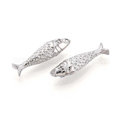 Colgante micropavé cubic zirconia de latón&nbsp;KK-T071-37P
