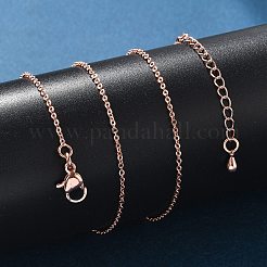 Collane in ottone catena a catena&nbsp;X-MAK-P011-01RG