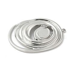 Cabochon-Fassungen für Anhänger aus Edelstahl 304&nbsp;STAS-L293-01P