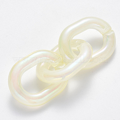 Transparentem Acryl Verknüpfung Ringe&nbsp;TACR-T016-06D
