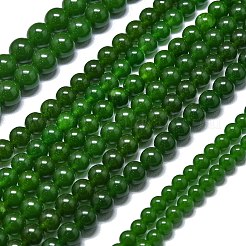 Natürliche Malaysia Jade Perlen Stränge&nbsp;G-L645-C01-6mm-05