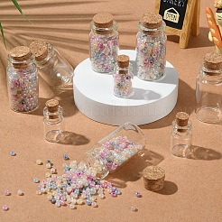 30 stücke 3 arten mini süße kleine glas glas flaschen&nbsp;AJEW-YW0001-45