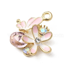 Legierung rhinestone-anhänger&nbsp;FIND-H055-02G