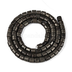 Natürliche Pyrit Perlen Stränge&nbsp;G-T141-97A