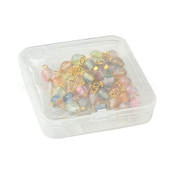 40 pz pendenti in resina di colore sfumato&nbsp;PALLOY-FS00029