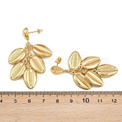 Pendientes colgantes de acero inoxidable 304&nbsp;EJEW-P325-05E-G
