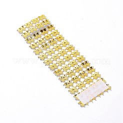 Kunststoff-Strass mit Serviettenhalter-Verzierung aus Polyester&nbsp;AJEW-WH0183-13B