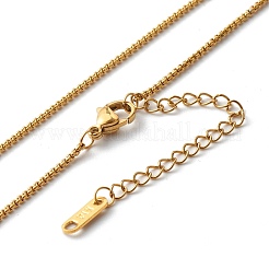Collares colgantes de acero inoxidable 304&nbsp;NJEW-JN03540