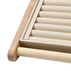 Schmuckständer aus Samt und Holz&nbsp;NDIS-F004-04A