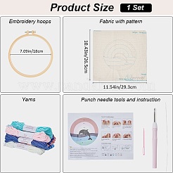 Starter-Sets für Stanzstickereien&nbsp;DIY-WH20007-13D
