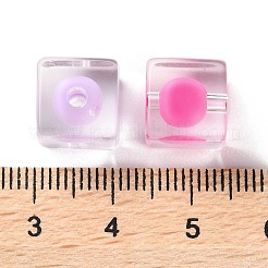 Abalorios de acrílico transparentes&nbsp;OACR-H112-04E