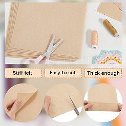 15 pièce de tissu non tissé en feutre&nbsp;DIY-SP0003-93B