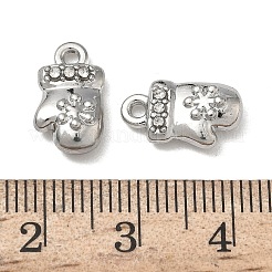 Weihnachtslegierung Kristall Strass Anhänger&nbsp;FIND-L026-01D-P