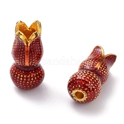 Goldbeschichtete Legierungsperlen&nbsp;ENAM-L031-Y02-G