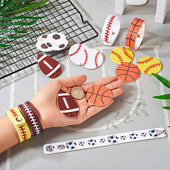 DIY-Set zur Herstellung von Armbändern und Ohrringen mit Sportmotiv&nbsp;DIY-TA0005-86