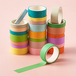 12 farben diy einklebebuch dekorative klebebänder&nbsp;DIY-TA0002-40