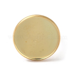 Verstellbare Fingerringkomponenten aus Edelstahl 304&nbsp;STAS-L193-G-18mm