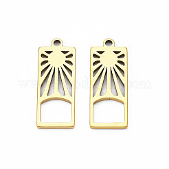 Pendentifs en acier inoxydable avec placage ionique (IP) 201&nbsp;X-STAS-T063-171G