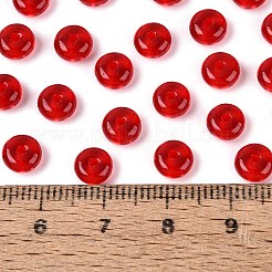 Perline di semi di vetro imitazione giada&nbsp;SEED-Q042-01A-C03