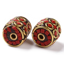 Manuell Indonesiene Perlen&nbsp;KK-G454-08G-02