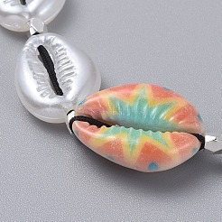 Collane intrecciate con filo di nylon regolabile&nbsp;NJEW-JN02705-M